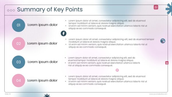 Free Social Media Kit PowerPoint Presentation