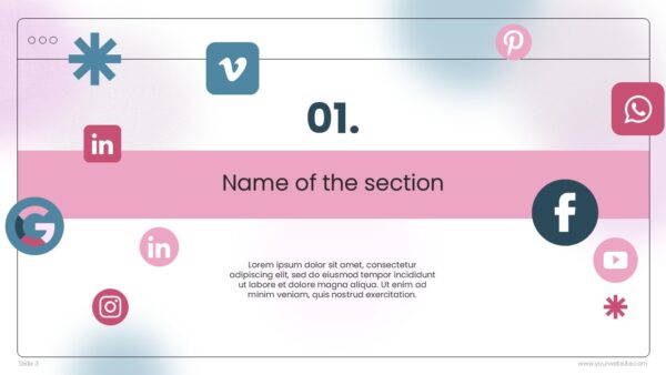 Free Social Media Kit PowerPoint Presentation