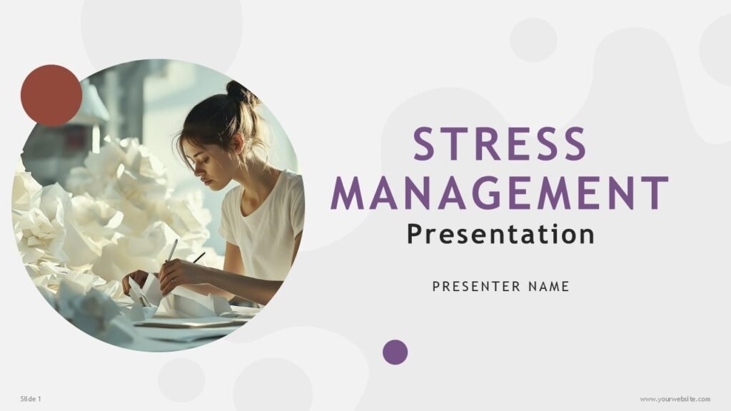Free Stress Management Presentation Template