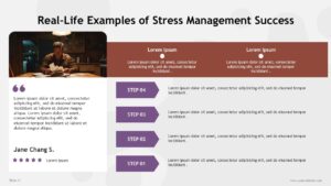 Free Stress Management Presentation Template