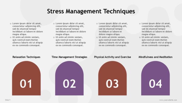 Free Stress Management Presentation Template