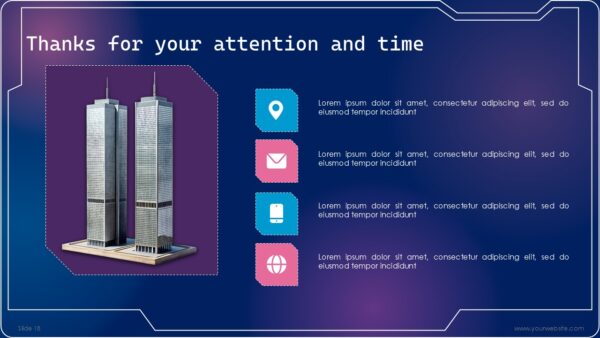 Free Urban Transformation The Future of Smart Cities Presentation Template