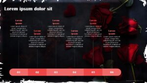 Free Valentine Abstract Presentation Template