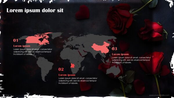 Free Valentine Abstract Presentation Template