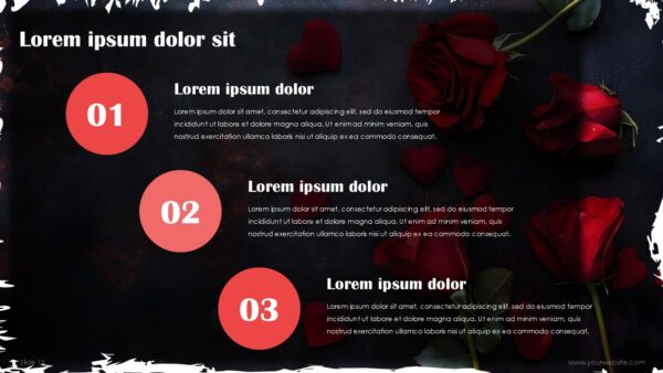 Free Valentine Abstract Presentation Template