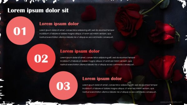 Free Valentine Abstract Presentation Template