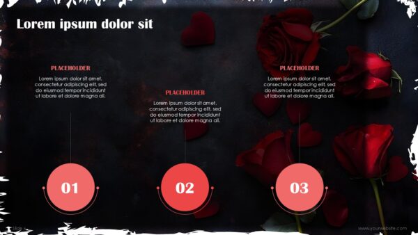 Free Valentine Abstract Presentation Template