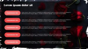 Free Valentine Abstract Presentation Template
