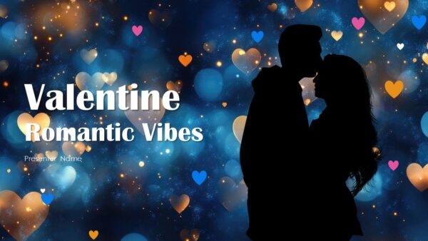 Free Valentine Romantic Abstract Presentation Template