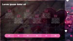 Free Valentine Romantic Vibes Presentation Template