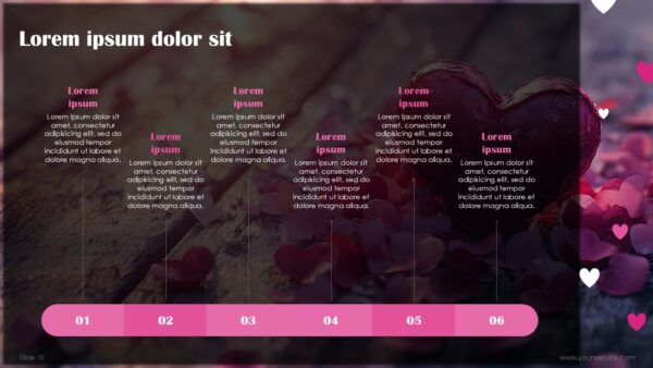 Free Valentine Romantic Vibes Presentation Template
