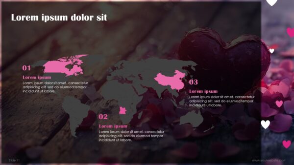 Free Valentine Romantic Vibes Presentation Template