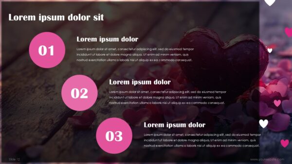 Free Valentine Romantic Vibes Presentation Template