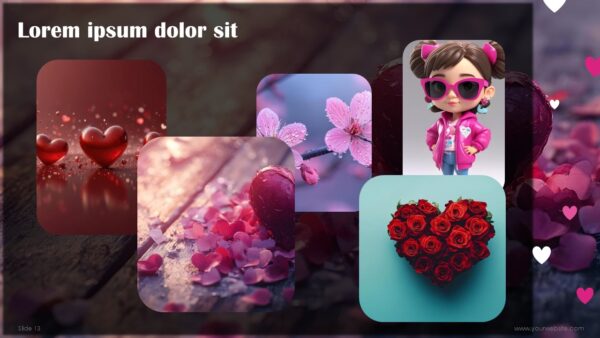 Free Valentine Romantic Vibes Presentation Template
