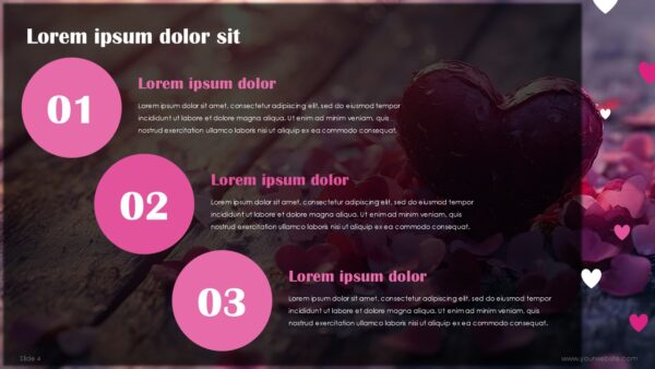 Free Valentine Romantic Vibes Presentation Template