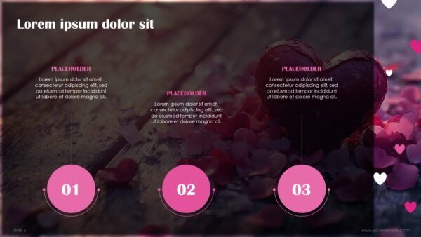 Free Valentine Romantic Vibes Presentation Template