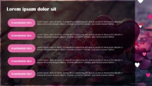 Free Valentine Romantic Vibes Presentation Template