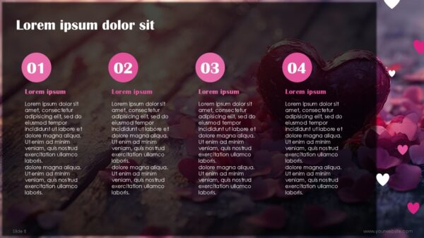 Free Valentine Romantic Vibes Presentation Template