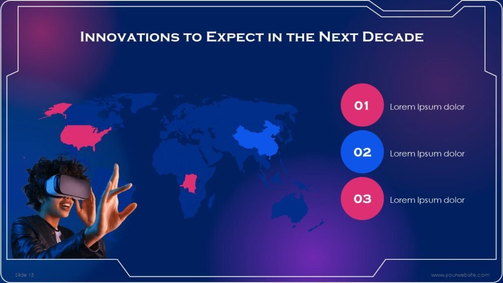 Free Virtual Reality Technology PowerPoint Template