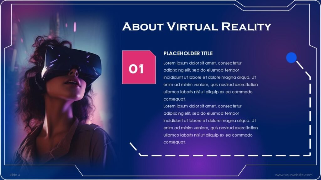 Free Virtual Reality Technology PowerPoint Template