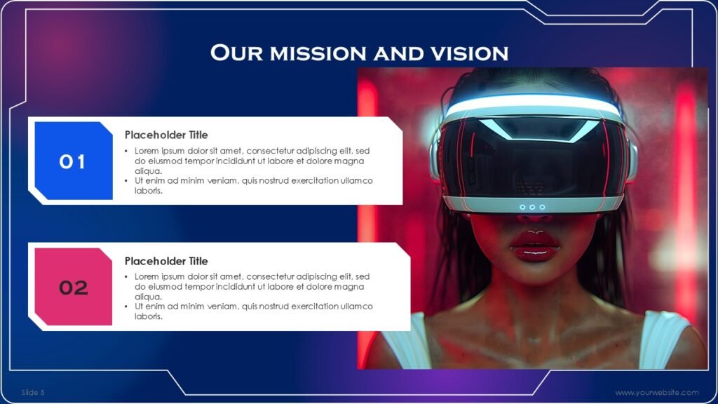 Free Virtual Reality Technology PowerPoint Template