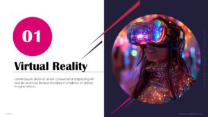 Free Virtual Reality (VR) PowerPoint Template