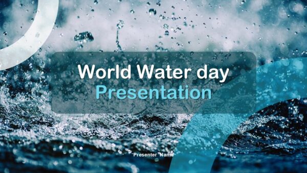 Free World Water Day Presentation Template