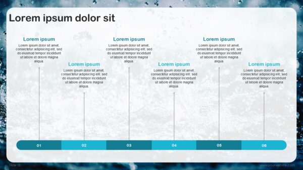 Free World Water Day Presentation Template