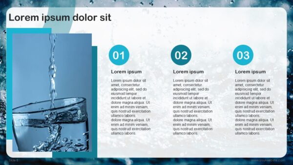 Free World Water Day Presentation Template