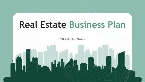 Real Estate Business Plan PowerPoint Template