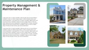 Real Estate Business Plan PowerPoint Template