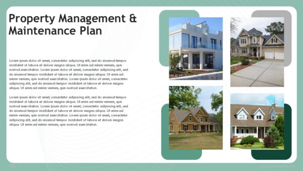 Real Estate Business Plan PowerPoint Template