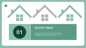 Real Estate Business Plan PowerPoint Template