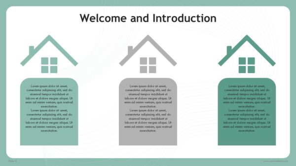 Real Estate Business Plan PowerPoint Template