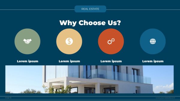 Real Estate Smart Buys and Hot Listings PowerPoint Template