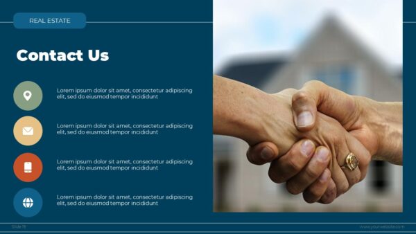 Real Estate Smart Buys and Hot Listings PowerPoint Template