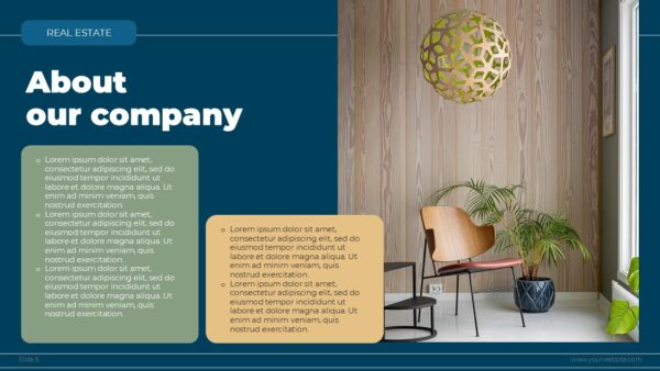 Real Estate Smart Buys and Hot Listings PowerPoint Template