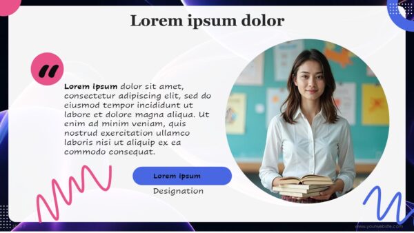 Free Back To School Template for PowerPoint