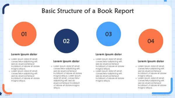 Free Book Report Writing Guide PowerPoint Presentation