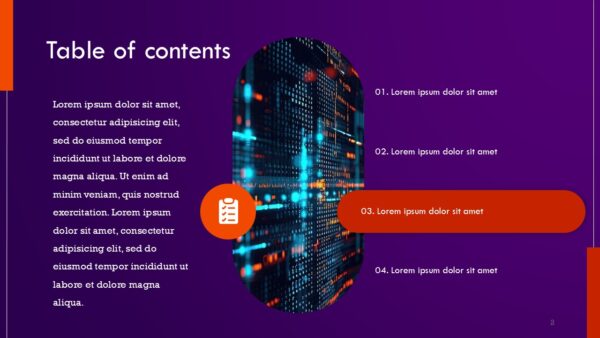 Free Data Center PowerPoint Presentation