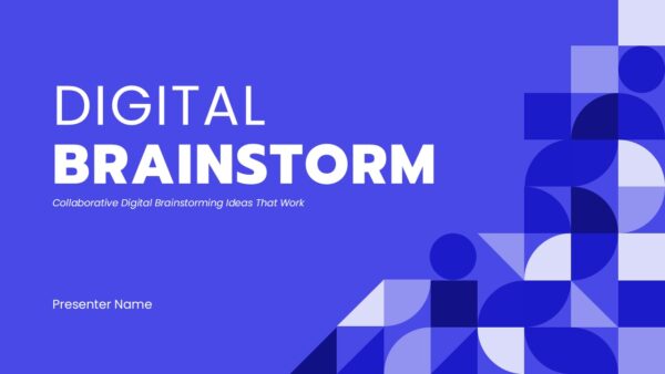 Free Digital Brainstorming Presentation
