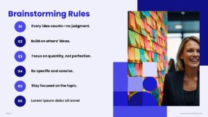 Free Digital Brainstorming Presentation