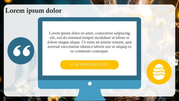 Free Easter Egg Hunt Presentation Template