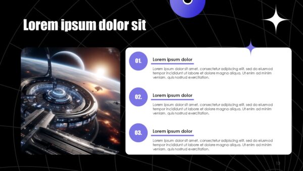 Free Futuristic Circle PowerPoint Presentation