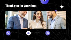 Free Futuristic Circle PowerPoint Presentation