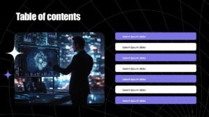 Free Futuristic Circle PowerPoint Presentation