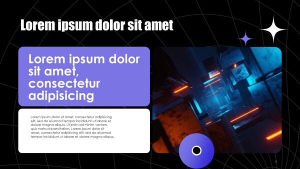 Free Futuristic Circle PowerPoint Presentation