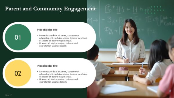 Free High School Education PowerPoint Template