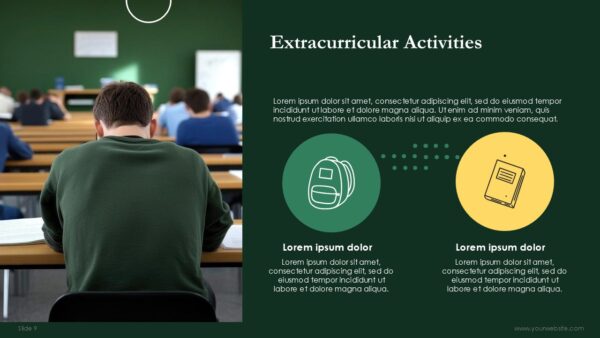 Free High School Education PowerPoint Template