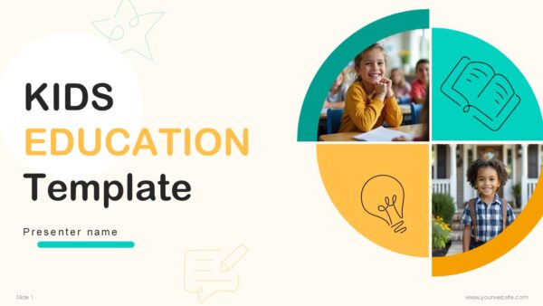 Free Kids Education PowerPoint Template